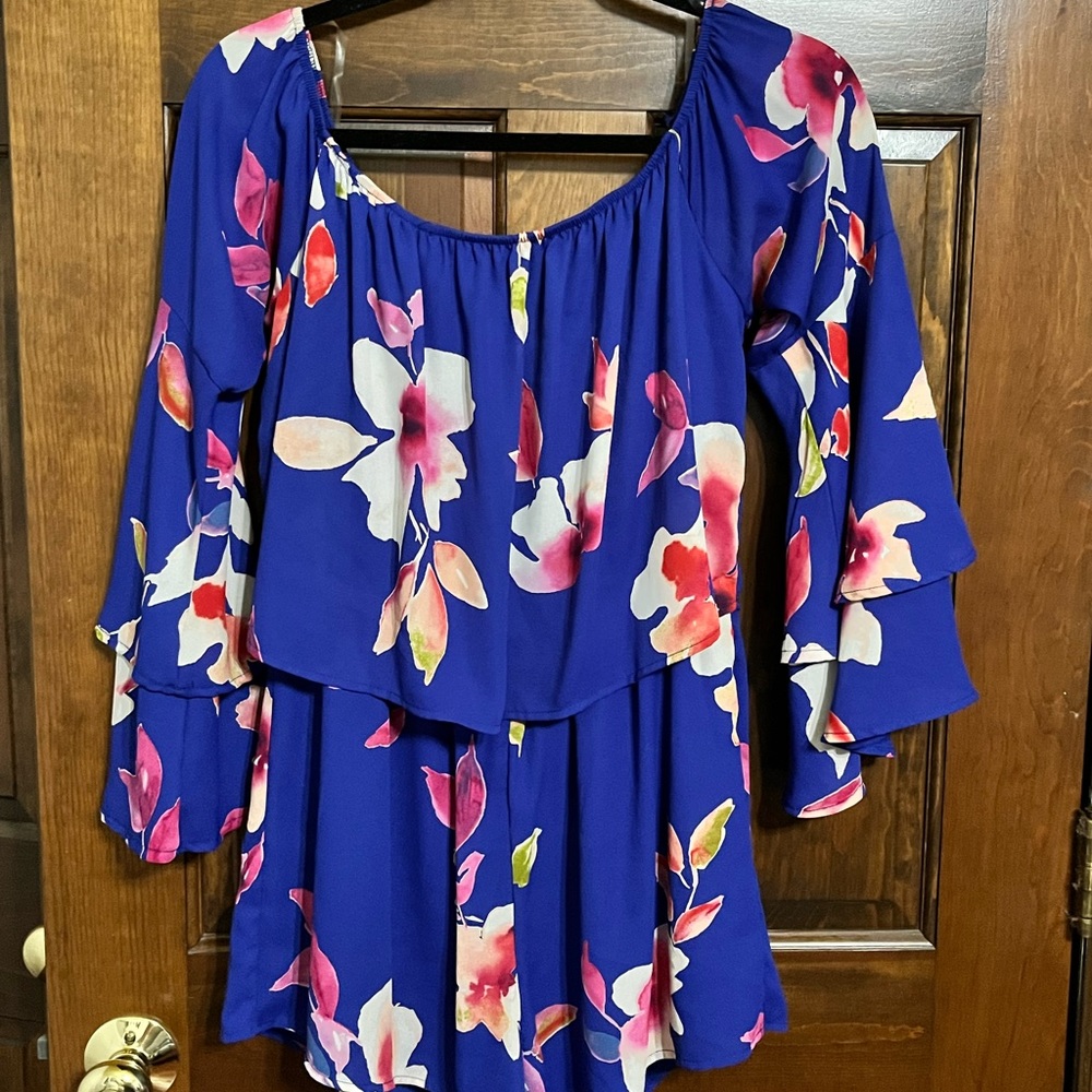 Off the shoulder romper